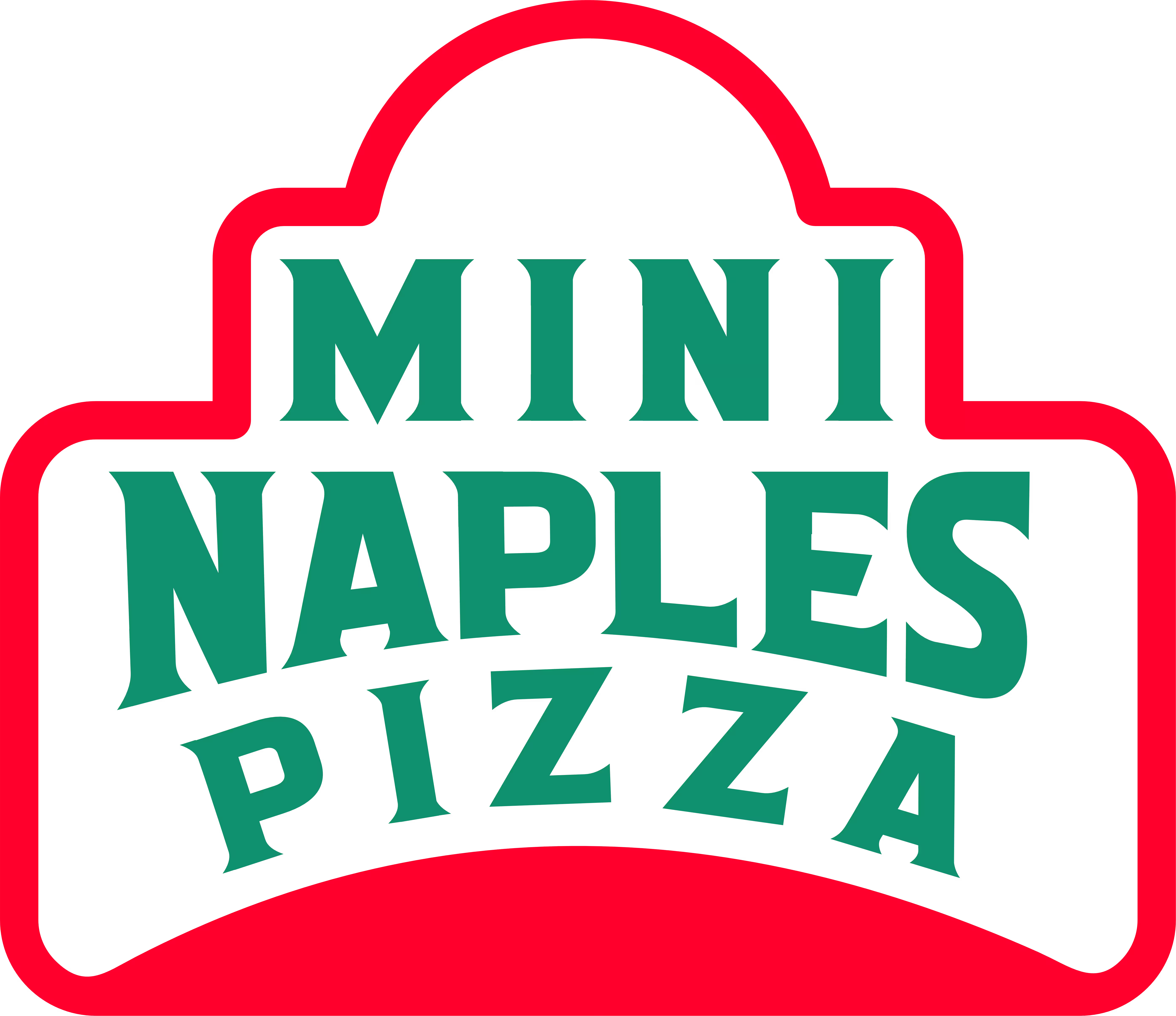 Mini Naples Pizza Logo